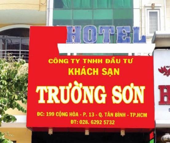Khách sạn Trường Sơn Cidade de Ho Chi Minh Exterior foto